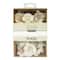 12 Packs: 24 ct. (288 total) White Mulberry Printed Paper Flower Embellishments by Recollections™